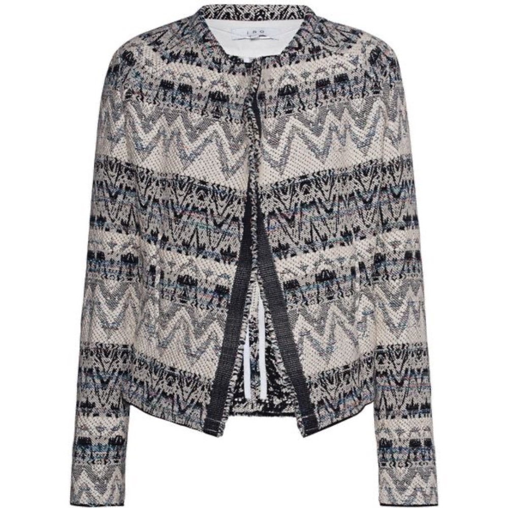 IRO | KROE jacket in black/ecru